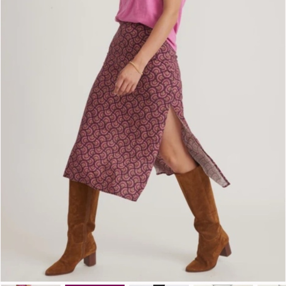 Marine Layer Midi Skirt